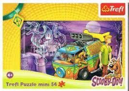 PUZZLE 54EL MINI NIEUSTRASZONY SCOOBY DOO TREFL