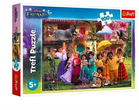 Trefl, puzzle, Magia czeka w Encanto, 100 el.