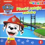 PSI PATROL. KSIĄŻKA Z FILMEM 1 PIESKI RATUJĄ..+DVD