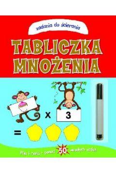 ZADANIA DO ŚCIERANIA - TABLICZKA MNOŻENIA