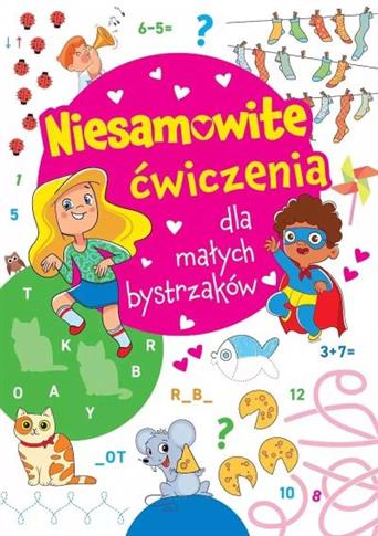 Niesamowite ćwiczenia dla małych bystrzaków. Różow