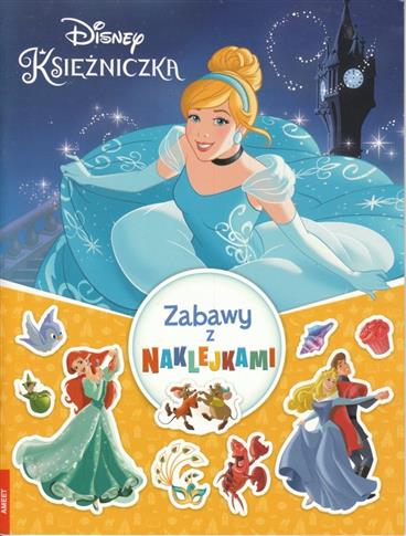 Zabawy z NAKLEJKAMI: KSIĘŻNICZKA Disney