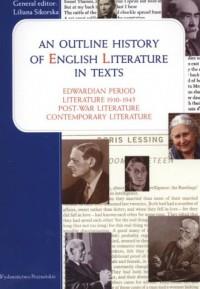 An outline history of english literature in texts.