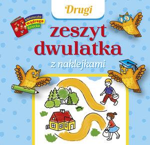 DRUGI ZESZYT DWULATKA Z NAKLEJKAMI