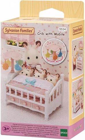 Sylvanian Families. Łóżeczko z karuzelką