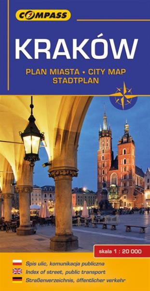 KRAKÓW - PLAN MIASTA