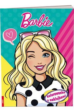 BARBIE. KOLOROWANKA Z NAKLEJKAMI