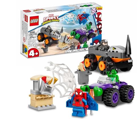 LEGO Marvel, klocki, Spidey, Hulk kontra Rhino