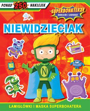 SUPERBOHATERZY NAKLEJKI I ZADANIA. NIEWIDZIECIAK