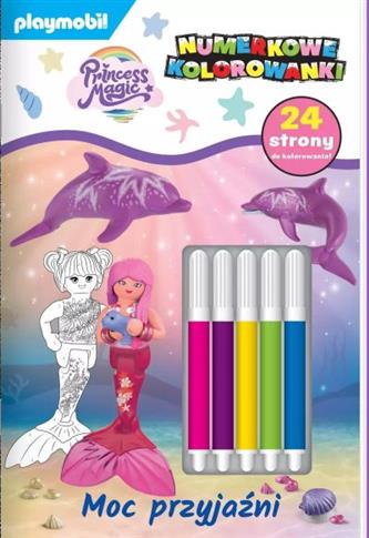 PLAYMOBIL PRINCESS MAGIC. NUMERKOWE KOLOROWANKI. M