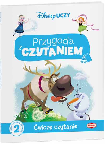 DISNEY UCZY. KRAINA LODU. PRZYGODA Z CZYTANIEM