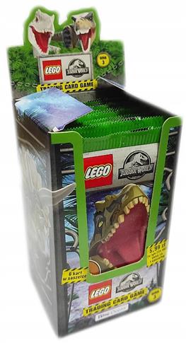 Lego Jurassic World Karty Seria 3 BOX 18 Saszetek