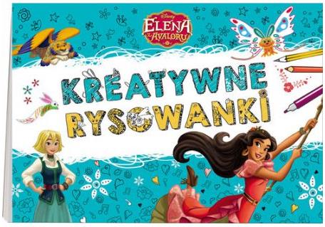 DISNEY. ELENA Z AVALONU. KREATYWNE RYSOWANKI