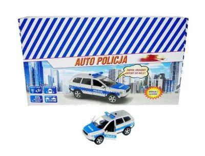 Auto Policja 11cm z głosem SW-16-11P/PL