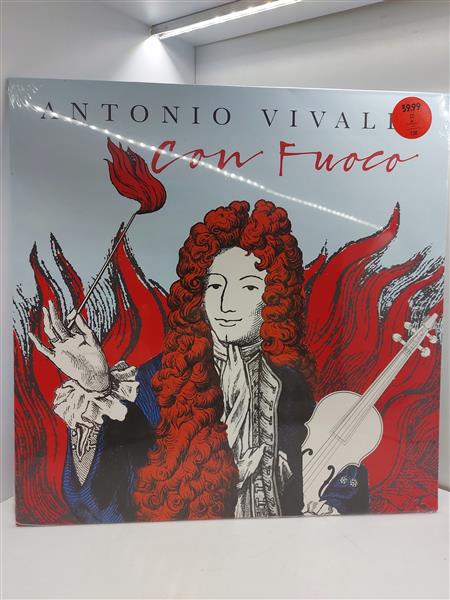 ANTONIO VIVALDI CON FUOCO BEST OF 1678-1741 WINYL