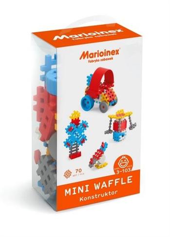 Marioinex, klocki konstrukcyjne Mini Waffle,