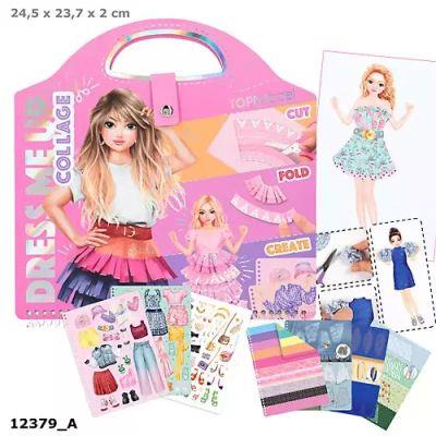 ZESTAW DRESS ME UP COLLAGE BOOK TOP MODEL , W KSZT