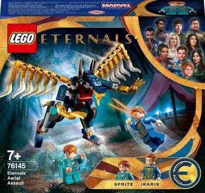 LEGO Marvel, Eternals, klocki Atak powietrzny Prze