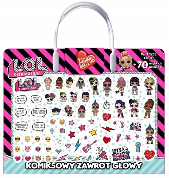 L.O.L. SURPRISE! KOCHAM NAKLEJAĆ CZ.2