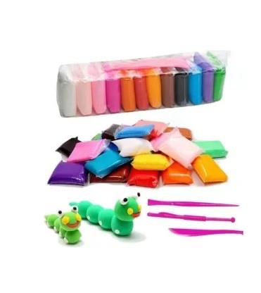 PIANKOLINA SENSORYCZNA, MAGICZNA PLASTELINA 12 KOL