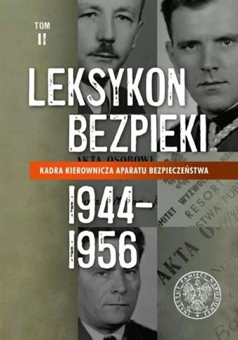 Leksykon bezpieki. Kadra kierownicza aparatu bezpi