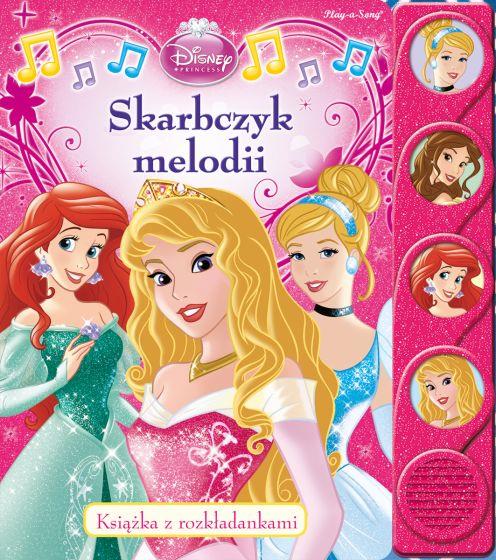 DISNEY. KSIĄŻKA Z ROZKŁADANKAMI. SKARBCZYK MELODII