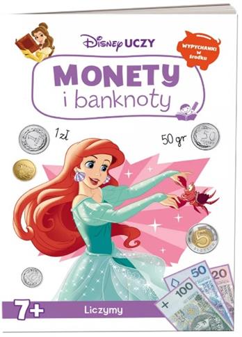 DISNEY UCZY. KSIĘŻNICZKA. MONETY I BANKNOTY