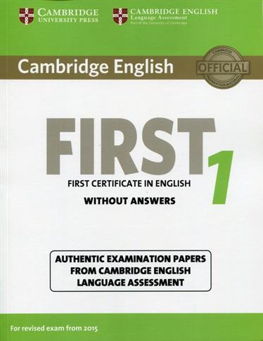 Cambridge English First 1