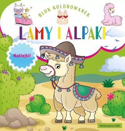 BLOK KOLOROWANEK. LAMY I ALPAKI