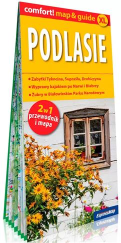 Podlasie; laminowany map&guide XL (2w1: przewodnik