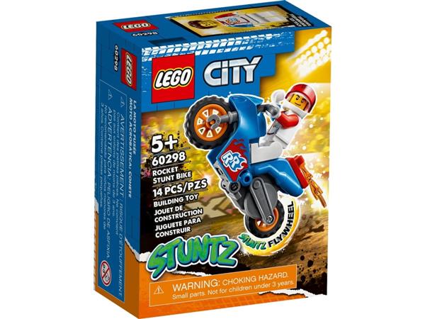 LEGO CITY STUNTZ. 60298 RAKIETOWY MOTOCYKL KASKADE