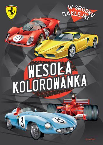 FERRARI. WESOŁA KOLOROWANKA Z NAKLEJKAMI