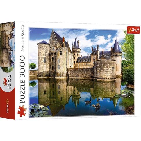 PUZZLE 3000 EL. ZAMEK W SULLY-SUR-LOIRE, FRANCJA