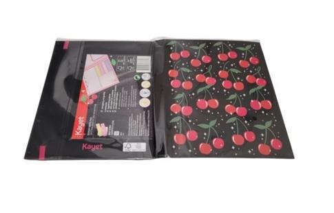 KAYET ZESTAW KARTECZEK W NOTESIE SAMOPRZYLEPNE