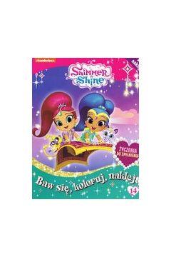 SHIMMER&SHINE. BAW SIĘ KOLORUJ NAKLEJAJ NR.14 OUTL