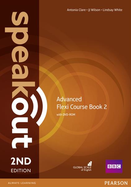 SPEAKOUT 2ED ADVANCED FLEXI COURSE BOOK 2 WITH DVD