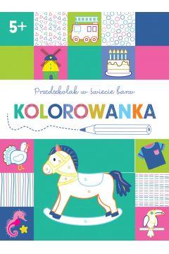 PRZEDSZKOLAK W ŚWIECIE BARW. KOLOROWANKA 5+
