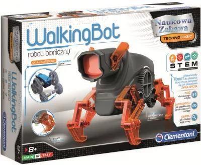 Clementoni, Walking Bot, zestaw chodzący robot, 50