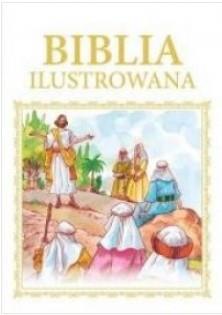 Biblia ilustrowana (biało-złota)