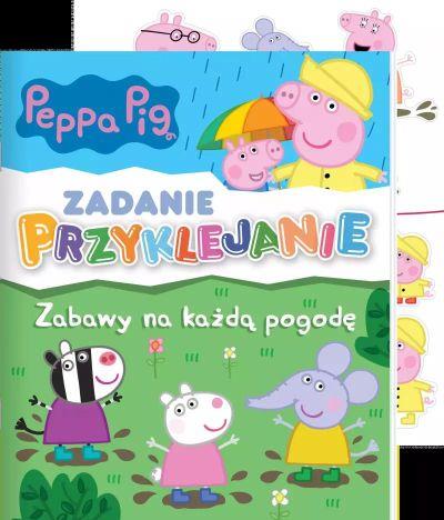 PEPPA PIG. ZADANIE PRZYKLEJANIE 7. ZABAWY NA KAŻDĄ