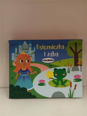 KSIĘŻNICZKA I ŻABA ROZKŁADANKI