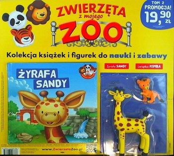 Zwierzęta z Mojego ZOO. Żyrafa Sandy i Lwiątko