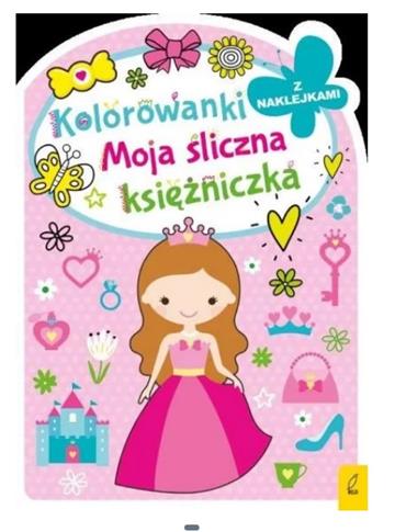 KOLOROWANKA Z WYKROJNIKIEM. MOJA ŚLICZNA