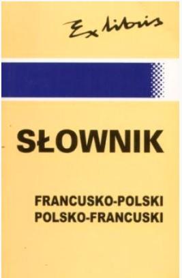 Ex libris słownik francusko-polski polsko-francusk