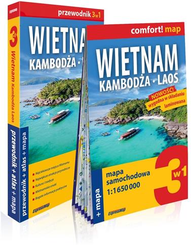 Wietnam, Kambodża, Laos 3w1.