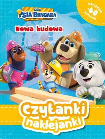Czytanki naklejanki. Nowa budowa. Disney Junior Ps