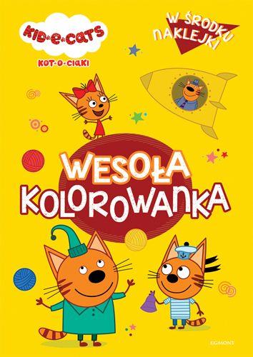 KOT-O-CIAKI. WESOŁA KOLOROWANKA