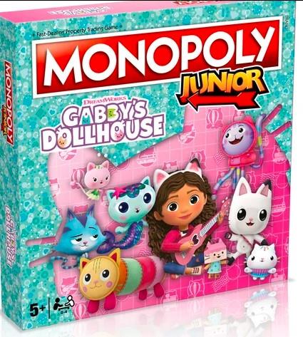 Monopoly Junior, gra rodzinna, Koci Domek Gabi