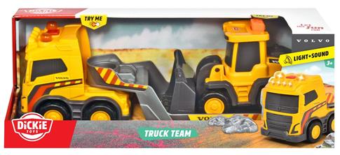 Dickie Toys, pojazd Const Volvo Truck Team