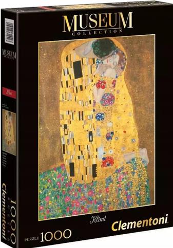 Puzzle 1000 el. Museum. Gustav Klimt. Pocałunek